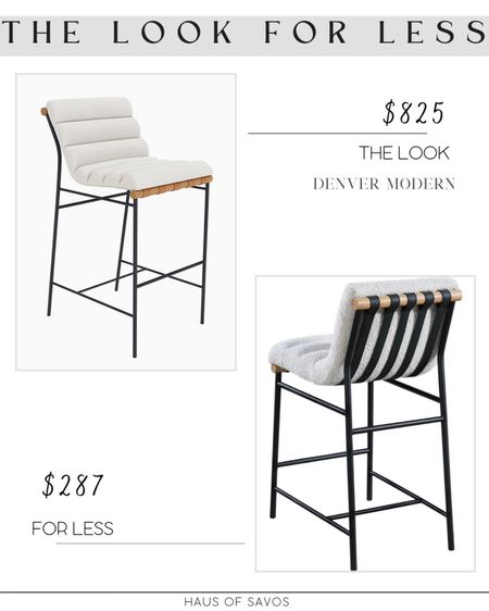 Inspired by Denver Modern Vail Counter Stool

Organic modern, mid century modern, transitional, kitchen, dining room, black counter stools, comfortable counter stools, look for less, amazon home, wayfair 

#LTKhome #LTKstyletip