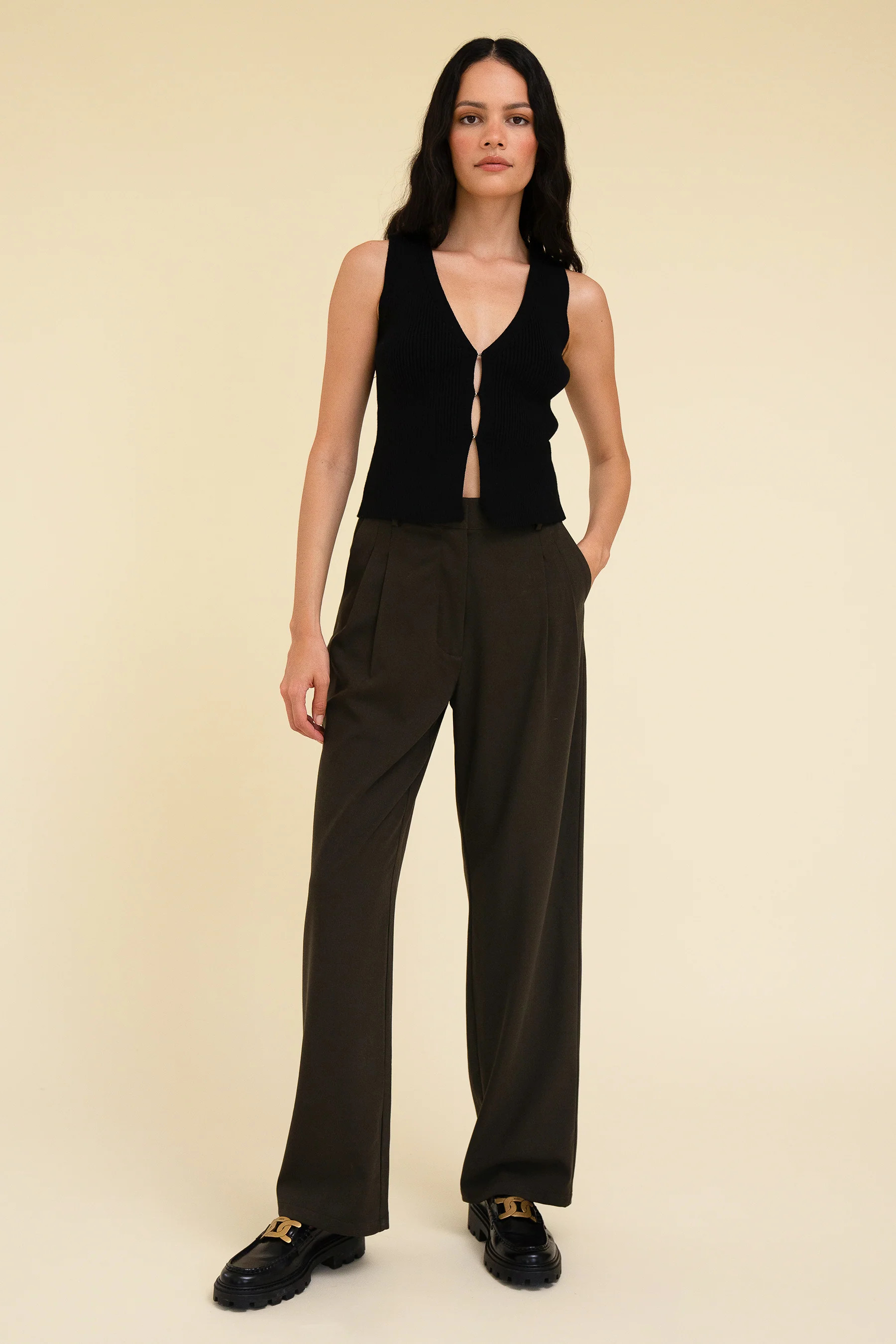 YANA TROUSER - MOSS GREEN | Sisterhood