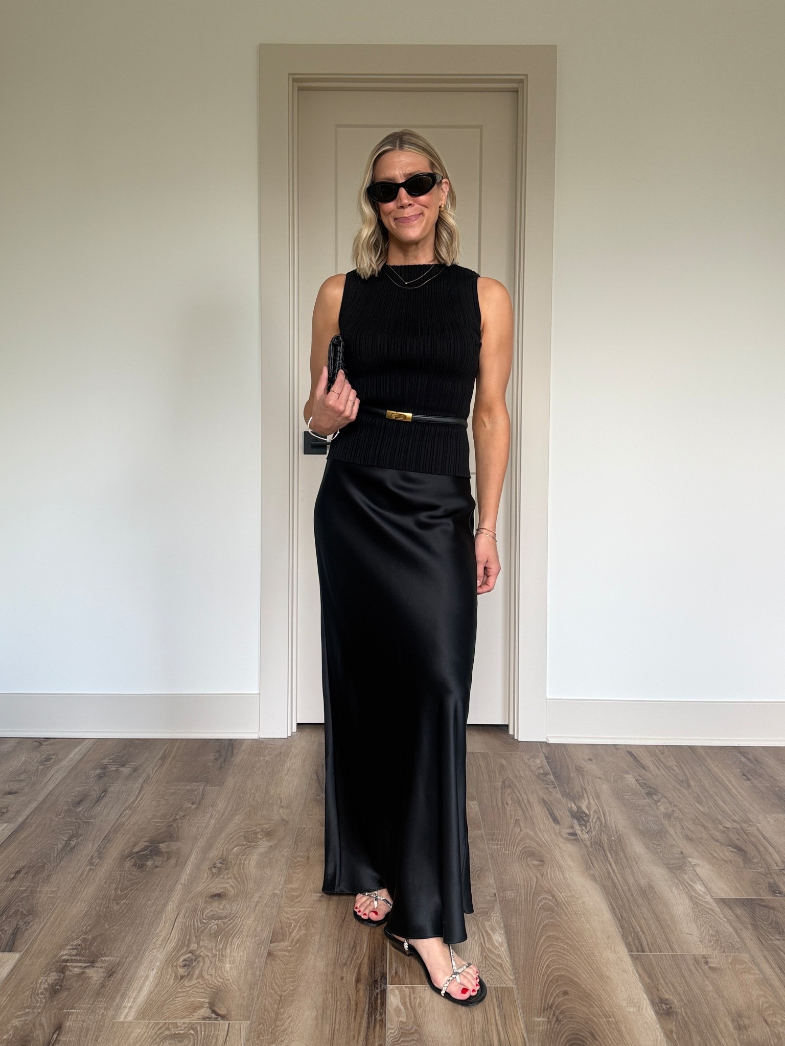 Wearing small silk skirt, small tank

@Quince #quincepartner

#LTKgrwm #LTKOver40 #LTKootd