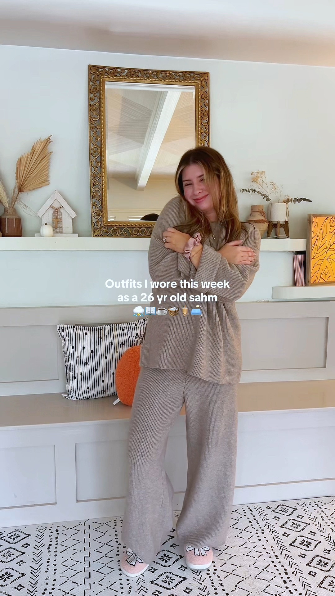 Outfits I wore this week as a sahm who lives in two piece lounge sets 🤎🧋☕️🌧️

#LTKStyleTip #LTKFindsUnder50 #LTKGiftGuide