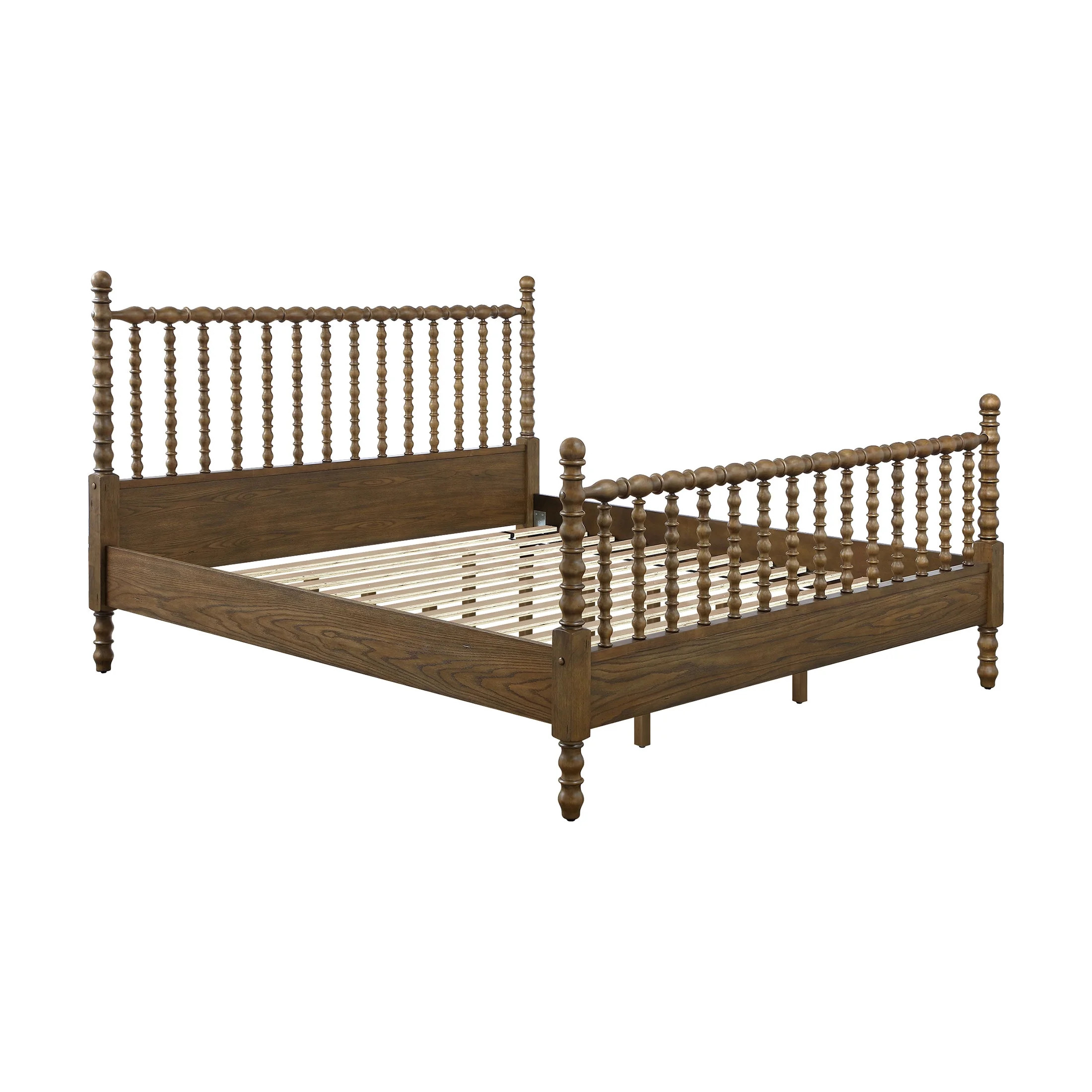 Pioneer Woman Harper Queen-Size Spindle Bed, White | Walmart (US)