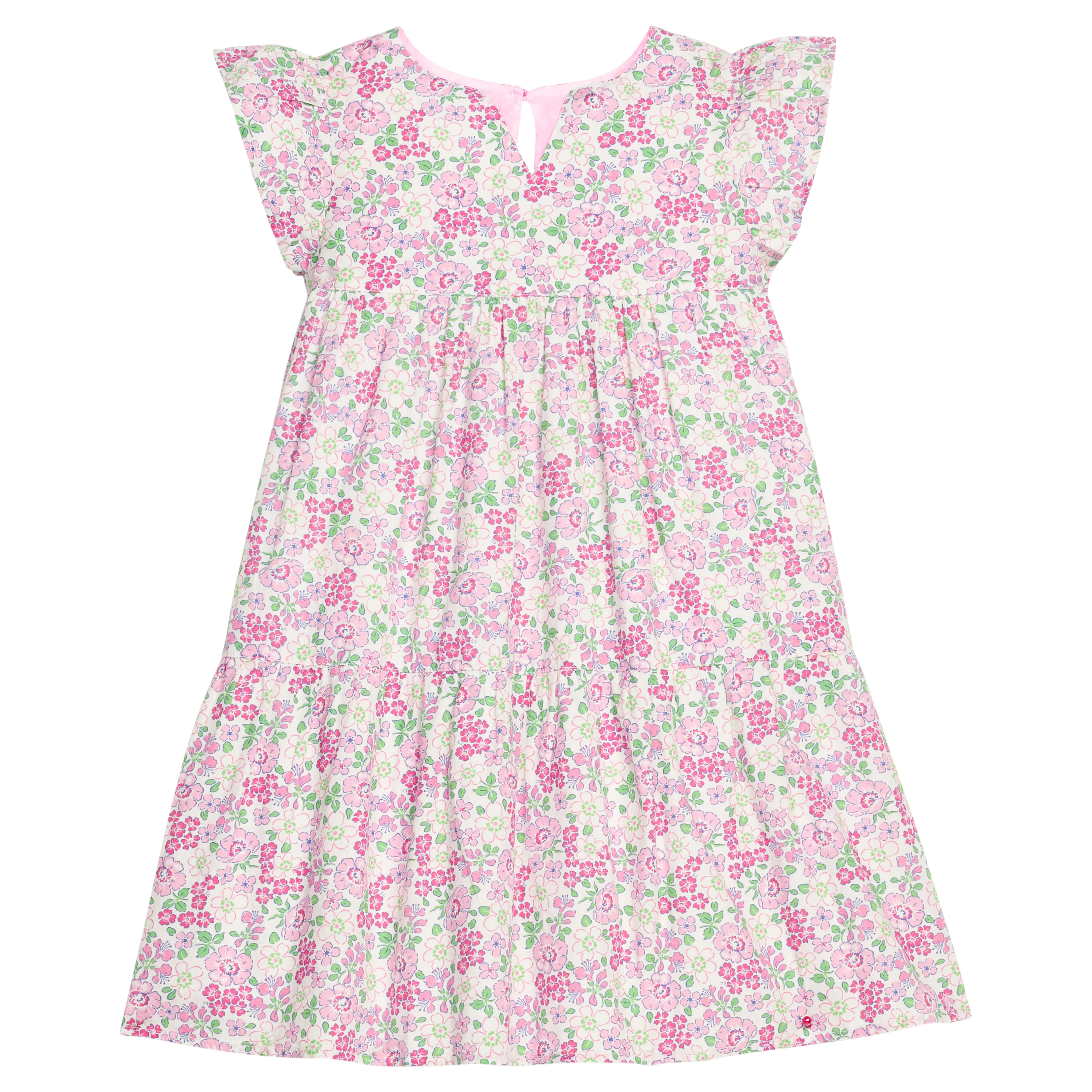 Positano Dress - Pink Bloomsbury Blossoms | BISBY Kids