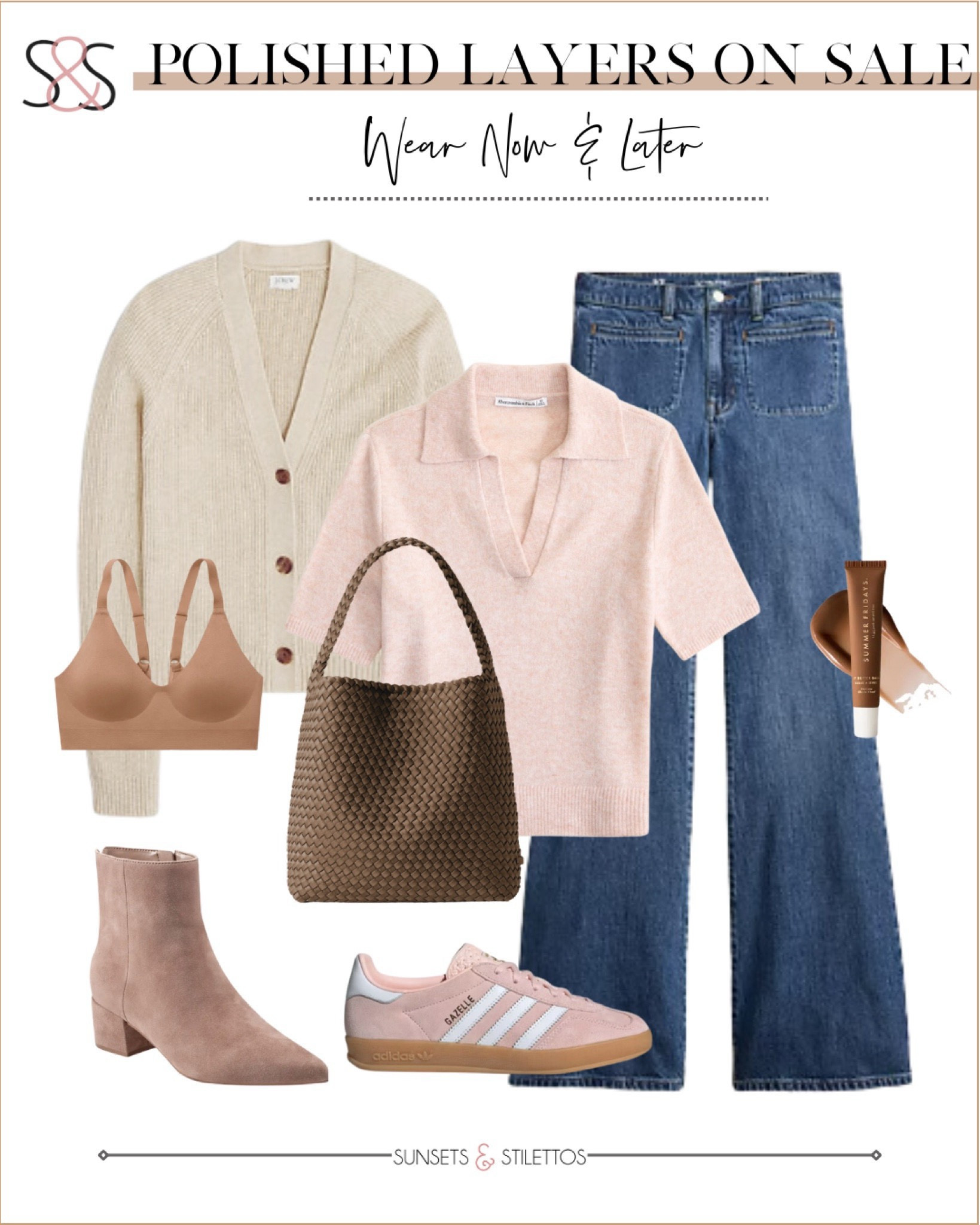  cardigan over a sweater polo is a versatile outfit choice for winter or spring at work! 

Sunsets and Stilettos, workwear, booties

#LTKOver40 #LTKSeasonal