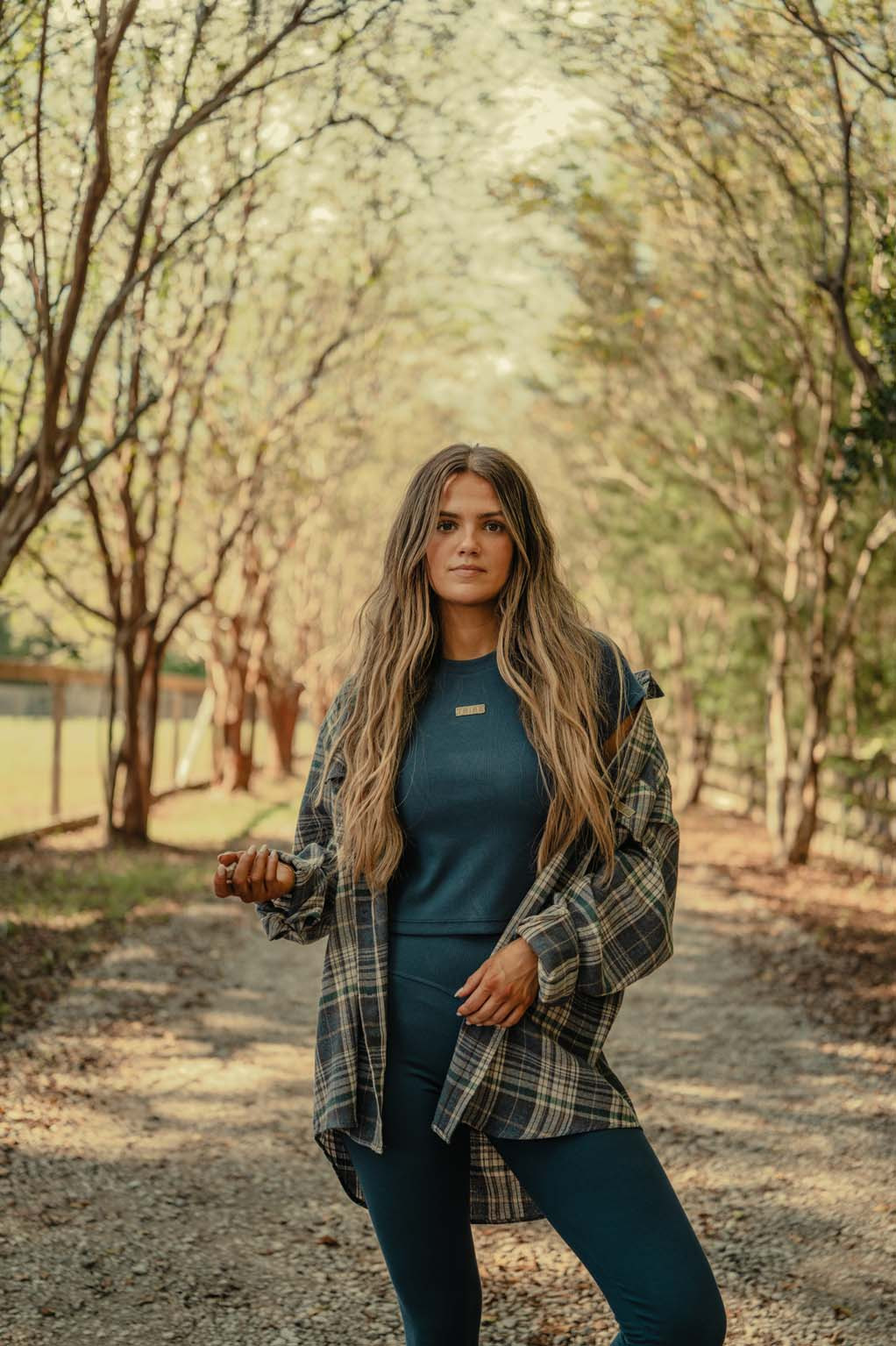 Ribbed Tee - Coastal Countryside | Tribe Kelley