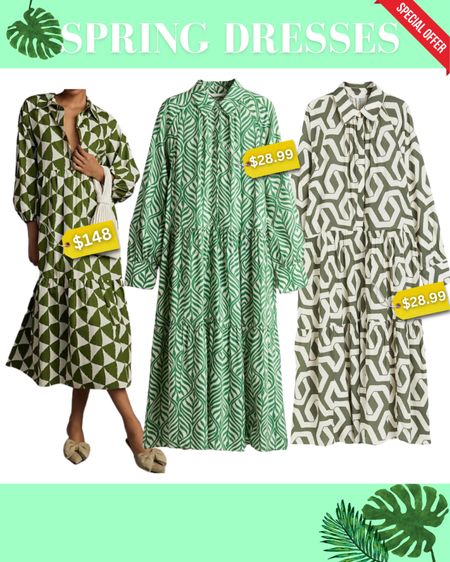 Super cute trendy Spring 2024 Dresses! Each dress is similar with varying, affordable price points. Anthropology and H&M fashion! 


#LTKstyletip #LTKfindsunder100 #LTKSeasonal