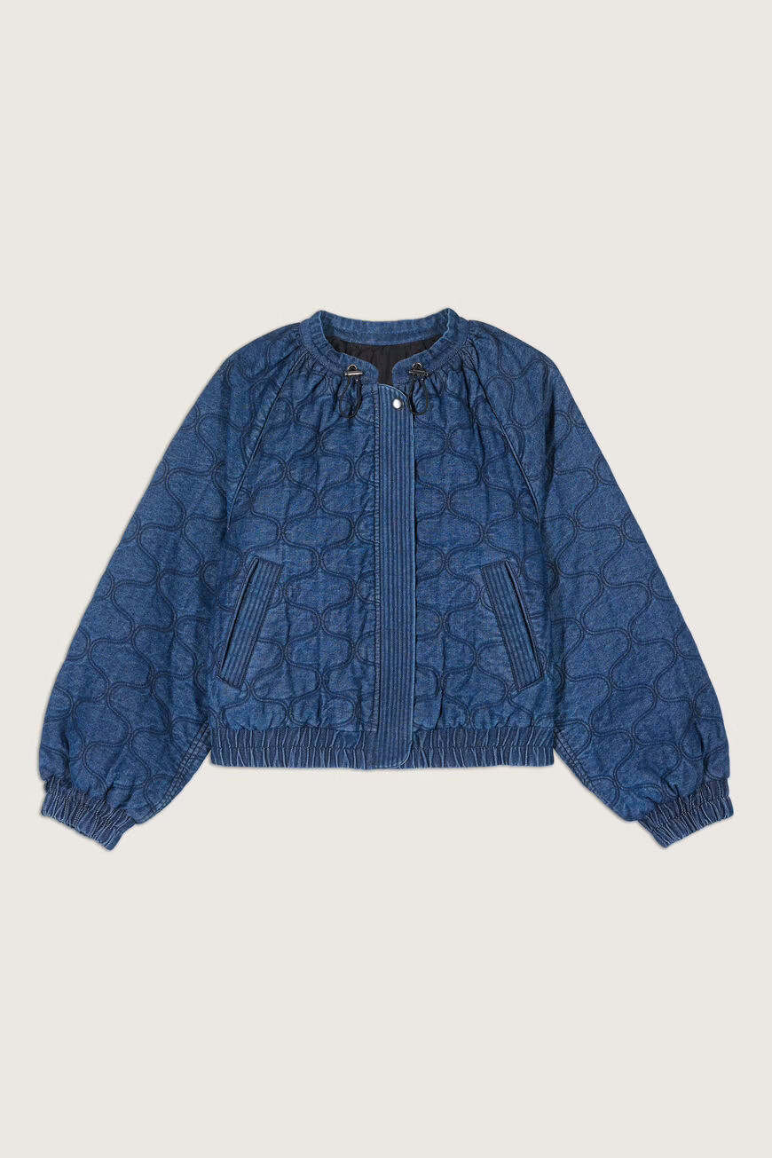 YONKERS. short denim jacket | ba&sh(US)