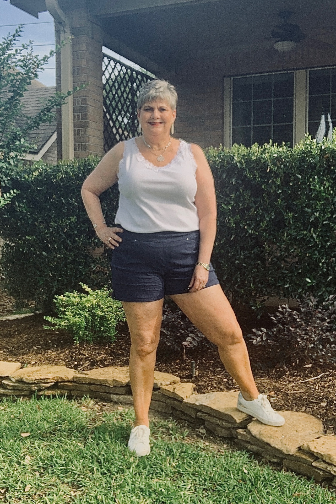 Keep cool! Wear the shorts! Wear the tank!

#summeroutfit #summercasual #july4th

#LTKSeasonal #LTKcurves #LTKunder100