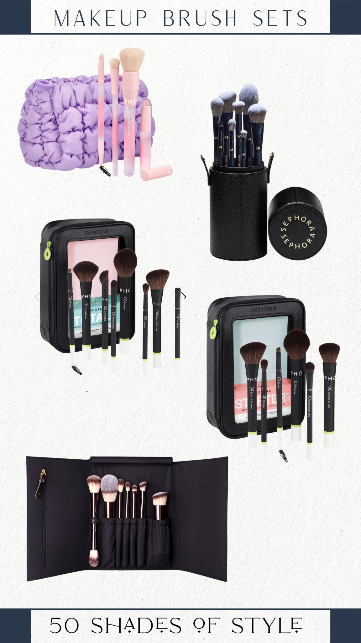 makeup brush sets

#LTKBeauty