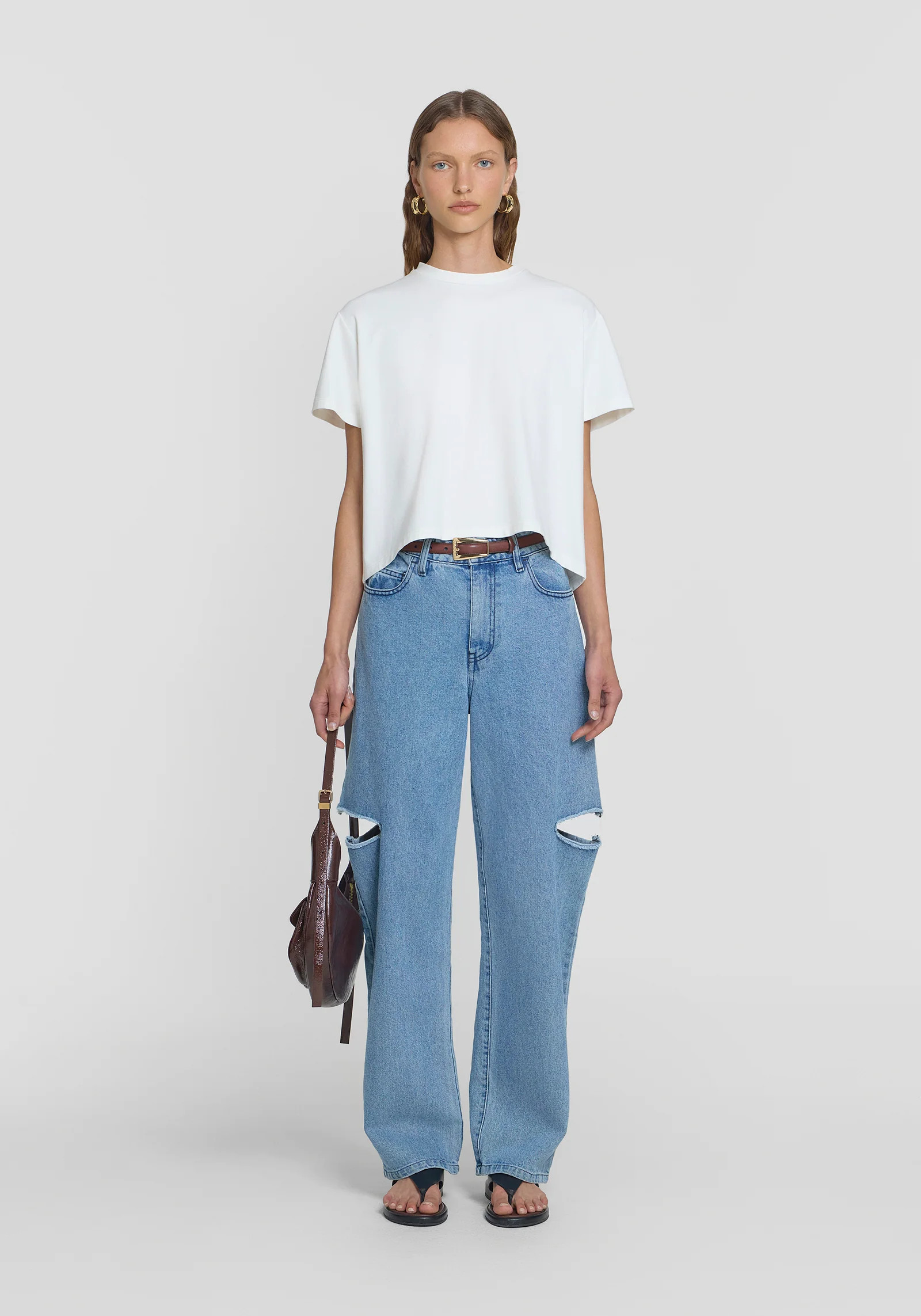 Stereo Tee IN WHITE | T-SHIRTS | VIKTORIA & WOODS | Viktoria & Woods