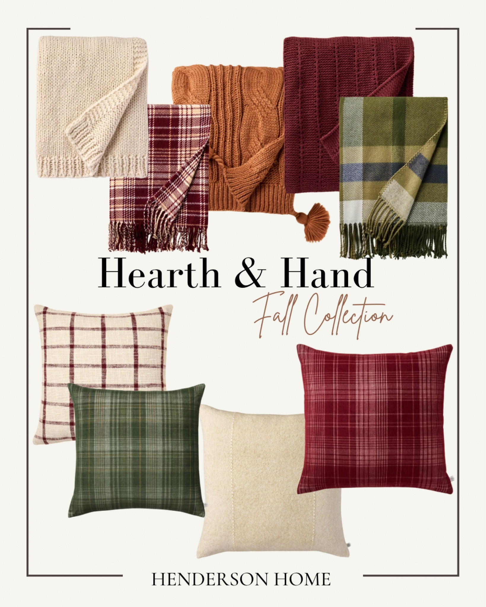 Heath & Hand fall throws and pillows these are the perfect transition colors to go from fall to the holiday seasons!🍂


Heath & hand. Fall throws. Fall throw pillows. Fall decor. 

#LTKStyleTip #LTKHome #LTKSeasonal
