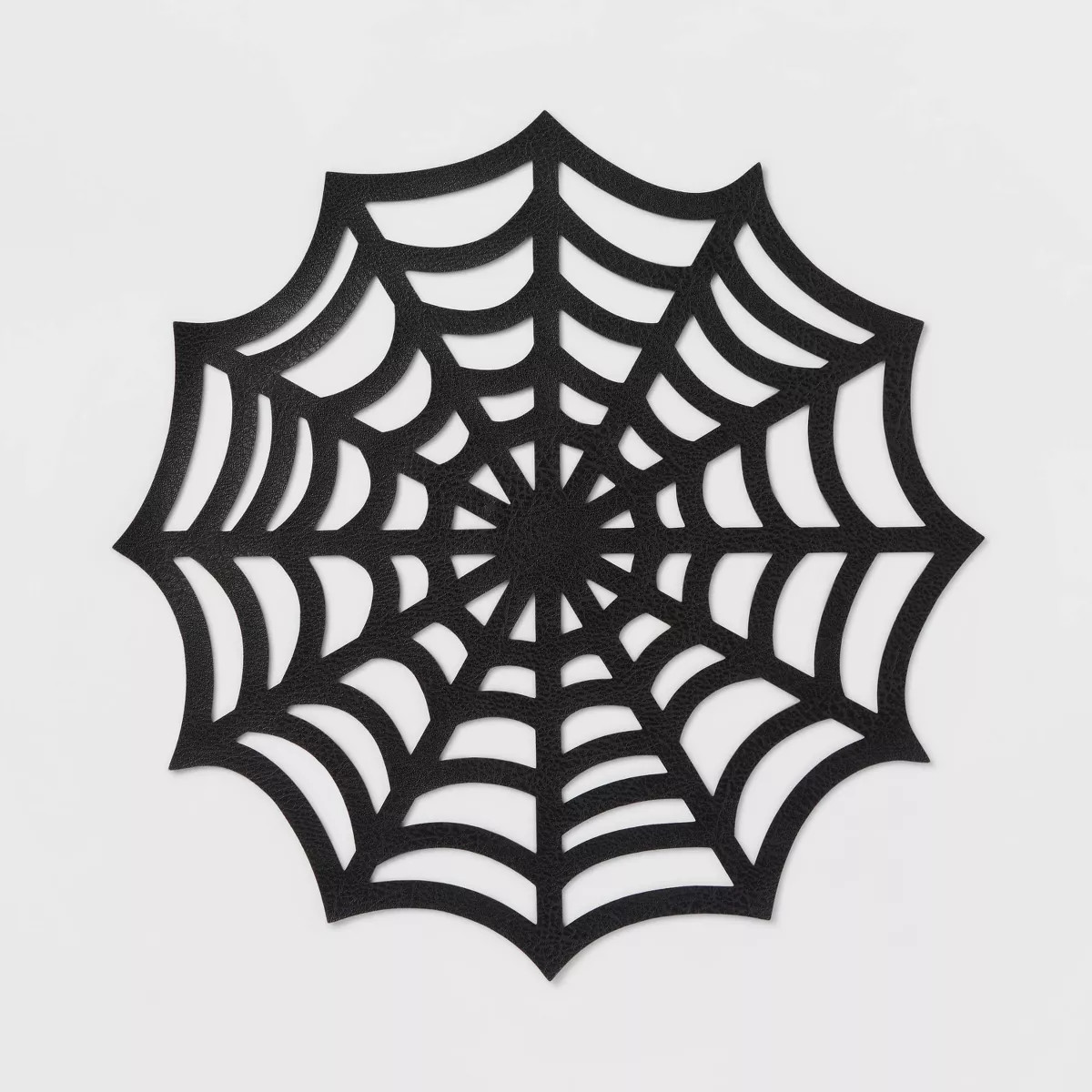 Halloween Web Faux Leather Placemat Charger - Threshold™ | Target