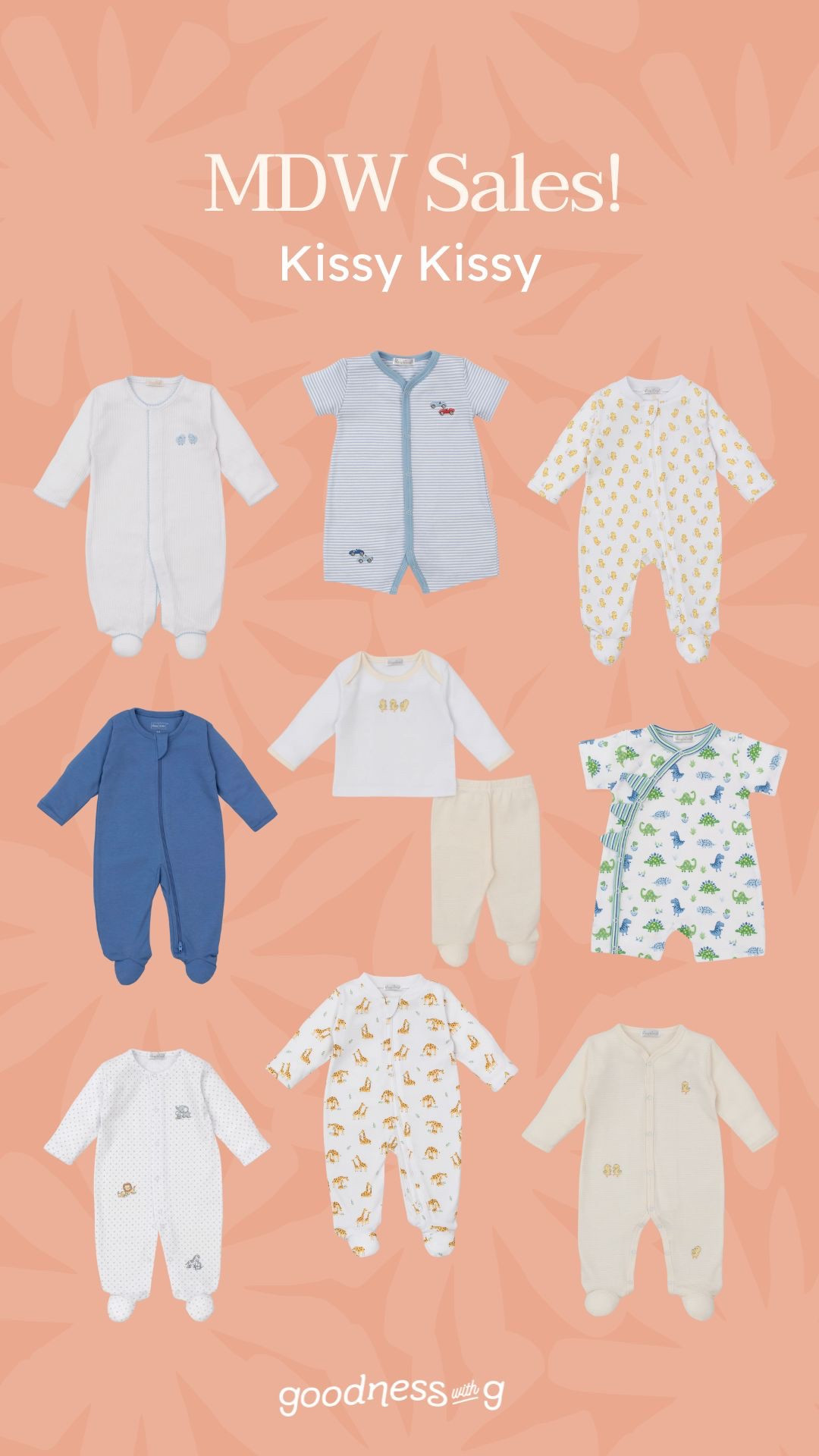 30% off Kissy Kissy for the cutest baby staples🩵