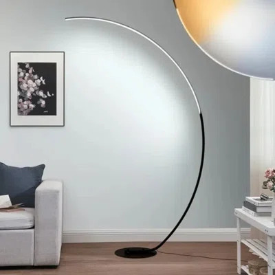 Arc Floor Lamps For Living Room, 65" Modern Led Floor Lamp With Remote Control, Dimmable 3 Color Temperature Tall Standing Lamp,Timing Reading Floor L | Wayfair North America