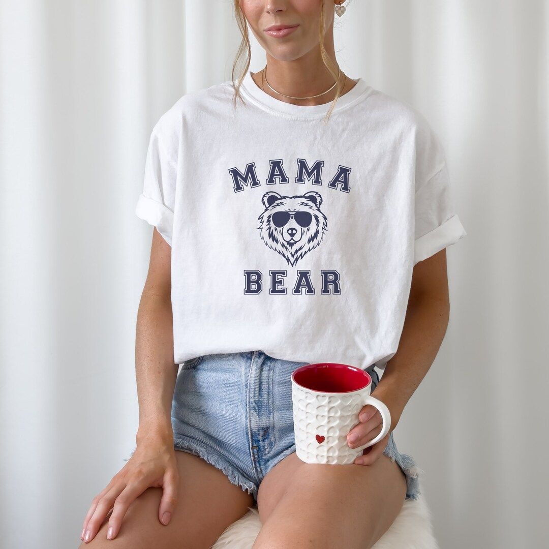 Mama Bear T-shirt Mother's Day Gifts Mama Bear Tee for - Etsy | Etsy (US)