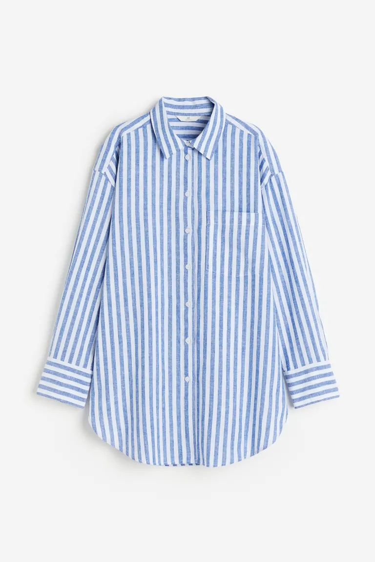 Linen-blend Shirt | H&M (US)