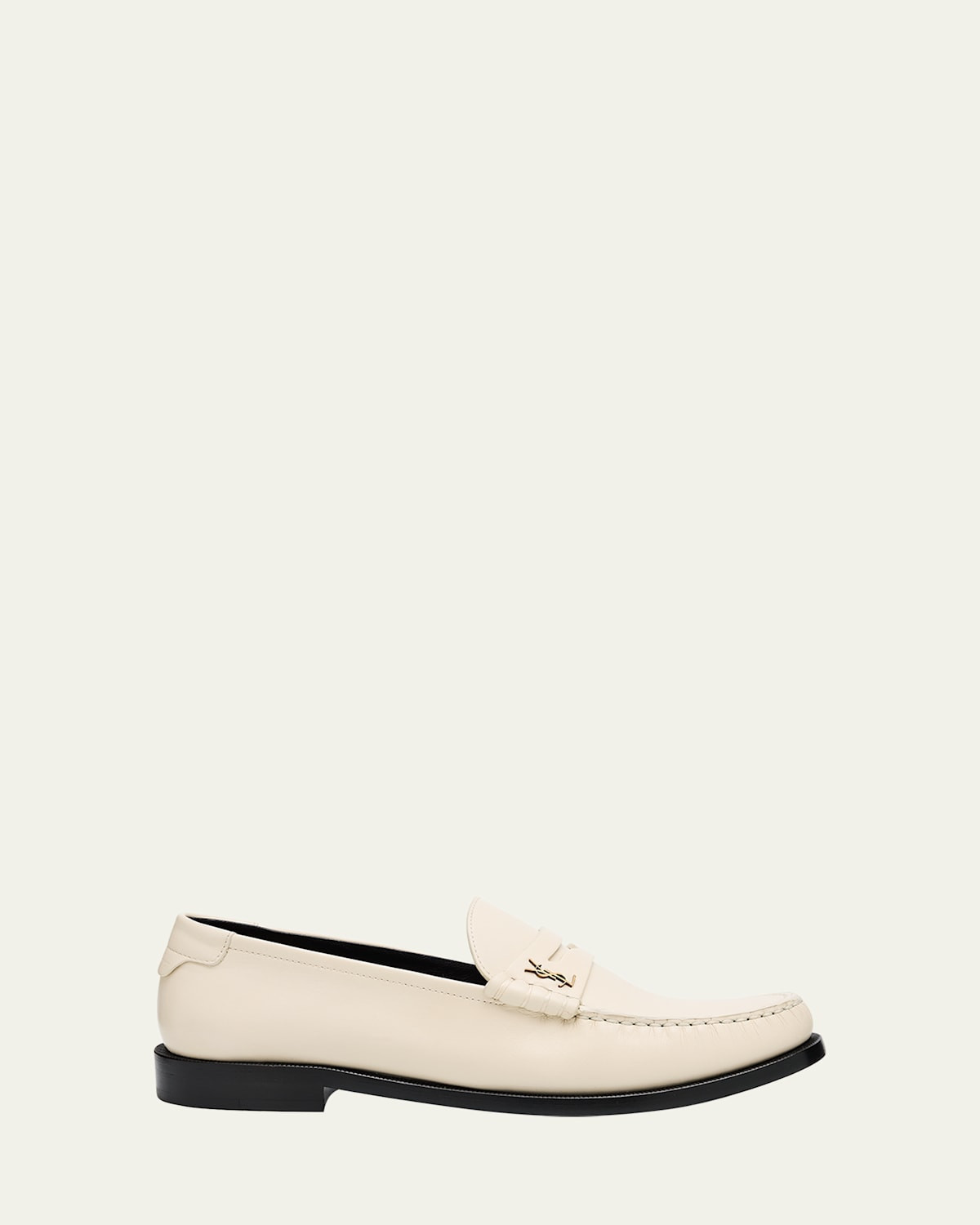 Le Leather YSL Penny Loafers | Bergdorf Goodman