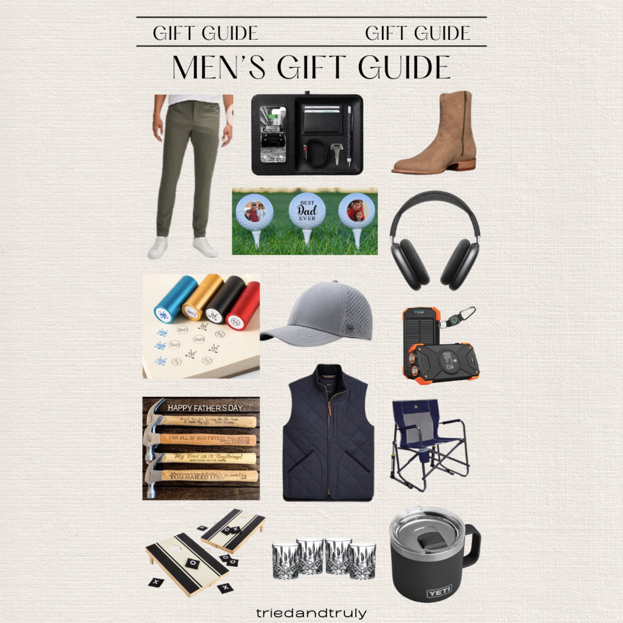 Gift Guide for Men 

#LTKmens #LTKstyletip #LTKGiftGuide
