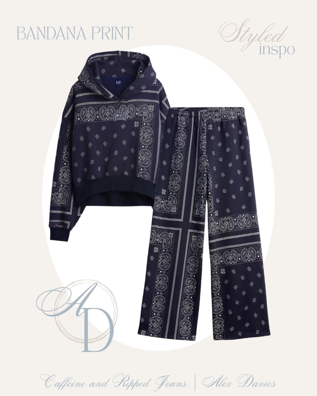 // bandana print sweat set // navy blue bandana print set // cute bandana set //

#LTKootd #LTKSeasonal