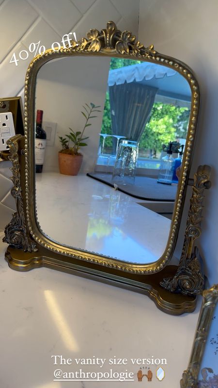 40% off the famous gleaming primrose mirror from @anthropologie 

On sale for this weekend only! 
#myanthropologie 

 Home decor, home decor sale, floor to ceiling mirror, vanity mirror

#LTKsalealert #LTKhome #LTKxAnthro