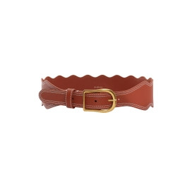 Wave Leather Waist Belt | ZIMMERMANN (APAC)