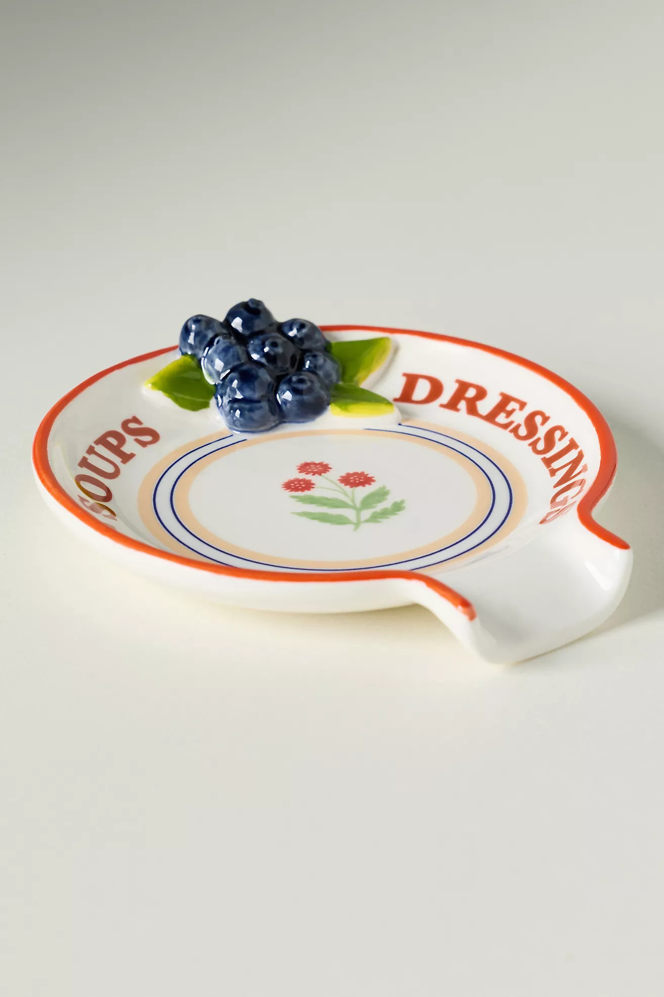 Lotta Stoneware Spoon Rest | Anthropologie (US)