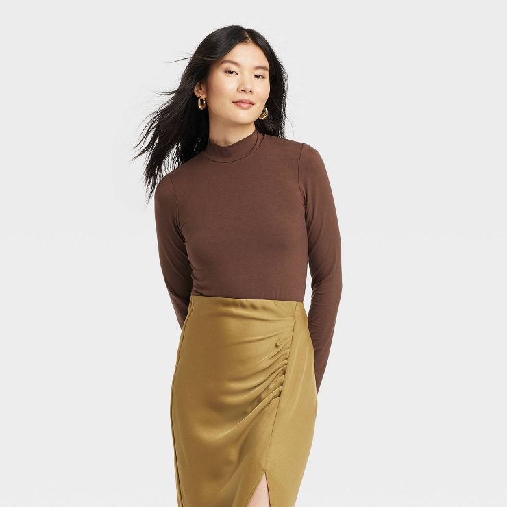 Women's Turtleneck Bodysuit - A New Day™ | Target