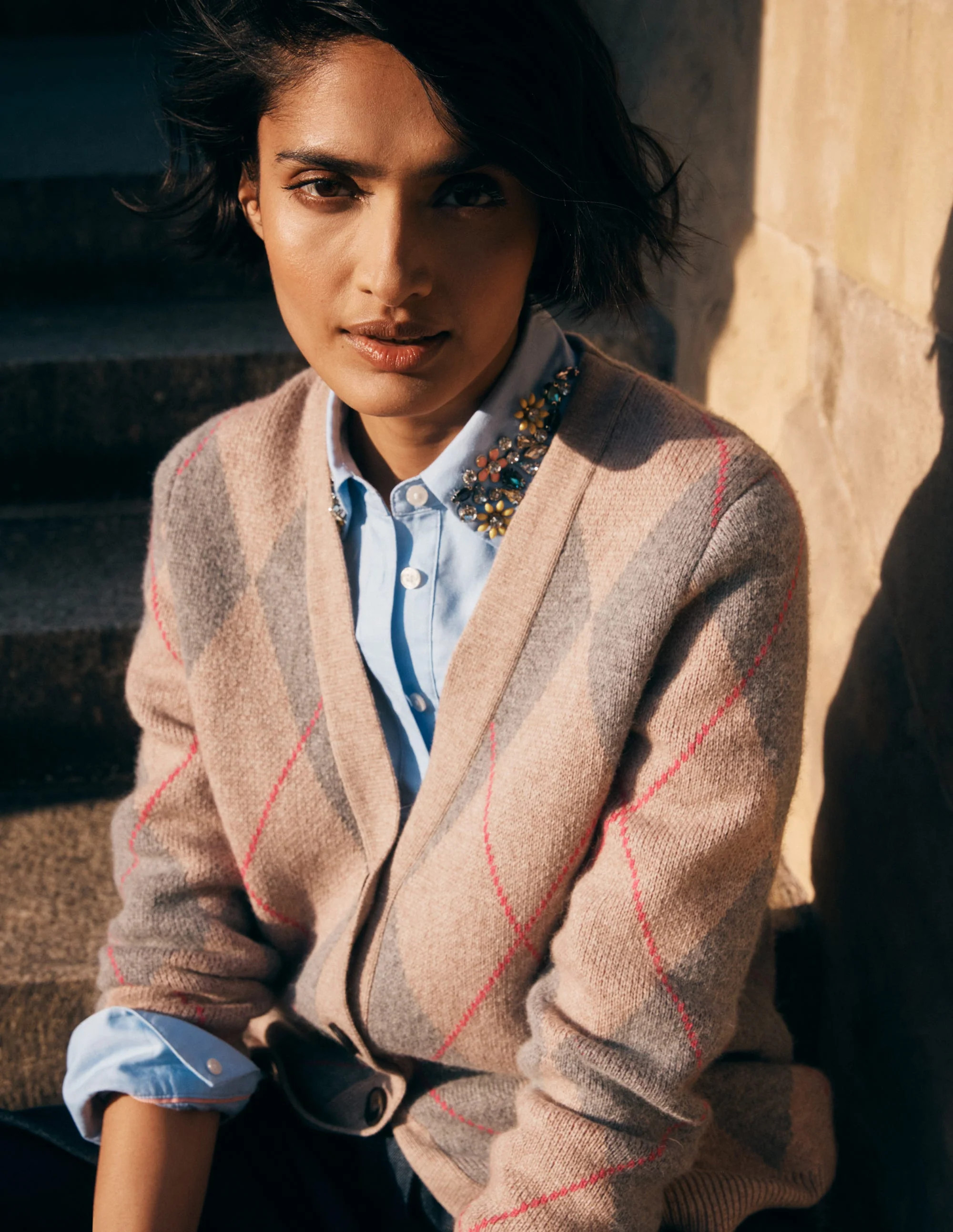 Quinn Boyfriend Cardigan
                    
                      
                        Neut... | Boden UK