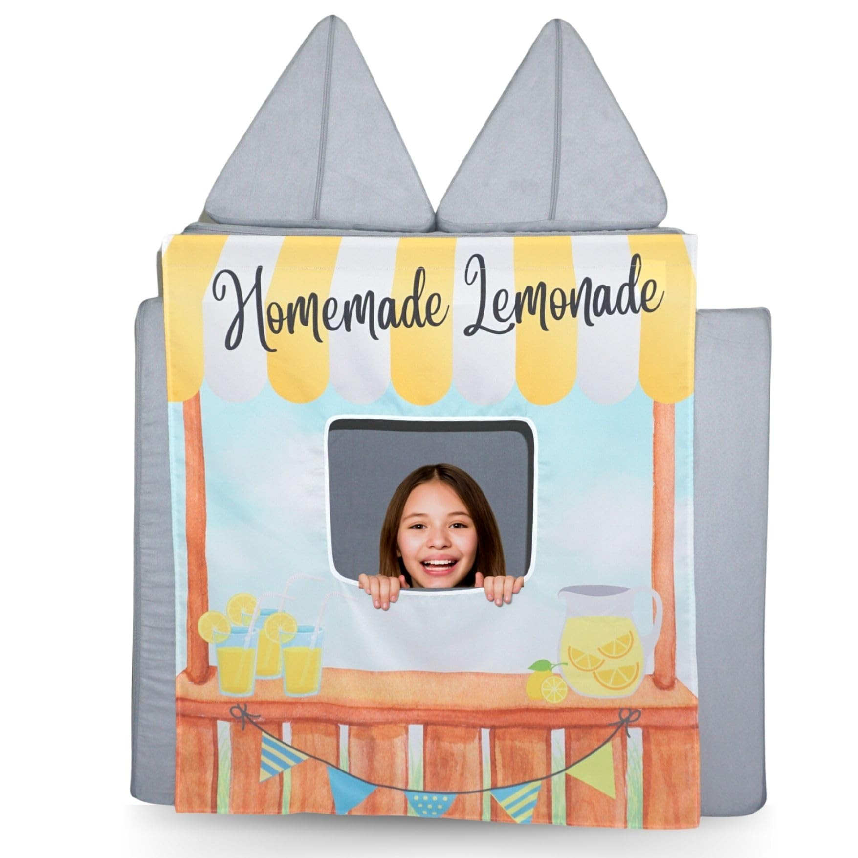 Couch Swag Play Panel for Childrens Foam Sofa Kids Couch (Lemonade Stand) | Amazon (US)