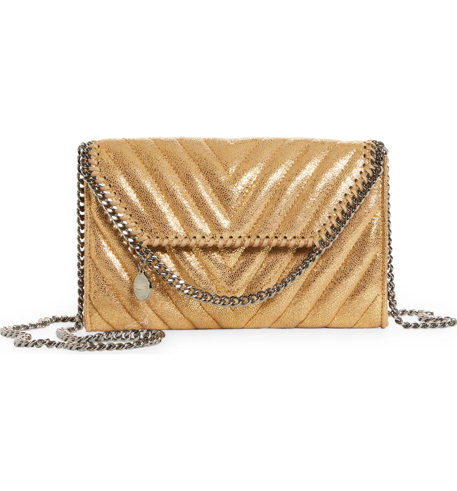 Mini Metallic Faux Leather Crossbody Bag | Nordstrom