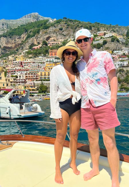 I LOVED this bathing suit combo for our boat day in Positano. The exact suit is no longer available but I linked a few similar ones that are currently on sale!

Italy outfits, Amalfi Coast, Greece outfit, vacation outfit, Mediterranean vacation

#LTKsalealert #LTKswim