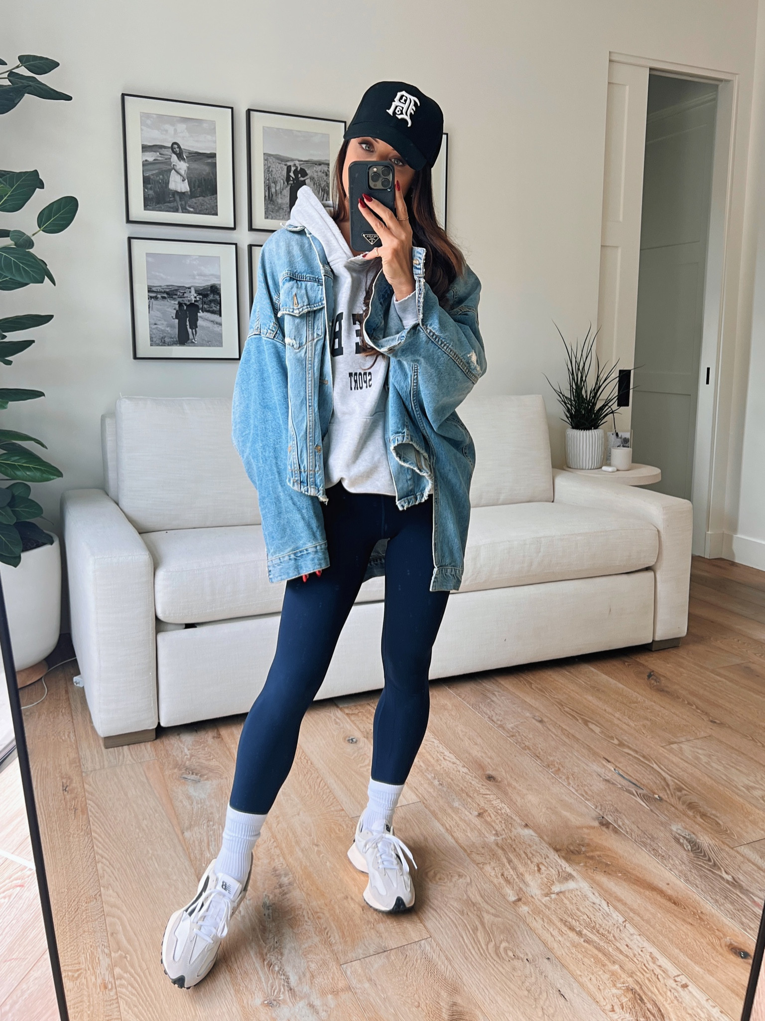 Everyday casual in my leggings, comfy hoodie, sneakers and favorite hat. 

#LTKstyletip #LTKtravel #LTKfindsunder100