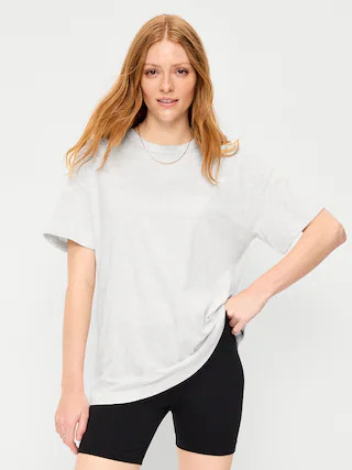 Oversized EveryWear Tunic T-Shirt | Old Navy (US)
