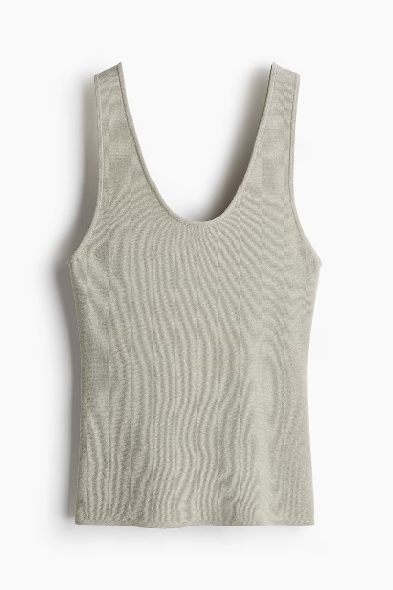 Knit Tank Top | H&M (US + CA)