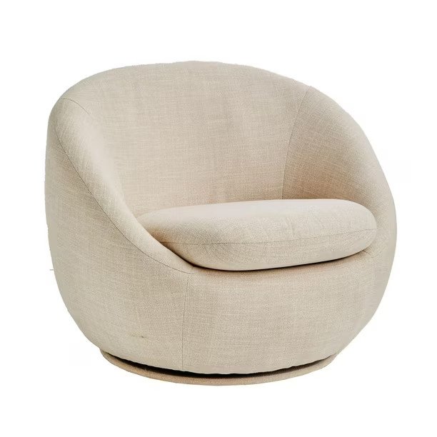 Better Homes & Gardens Mira Swivel Chair, Linen | Walmart (CA)