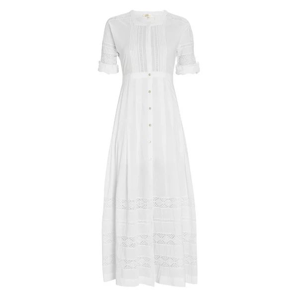 Edie Dress, White | The Avenue