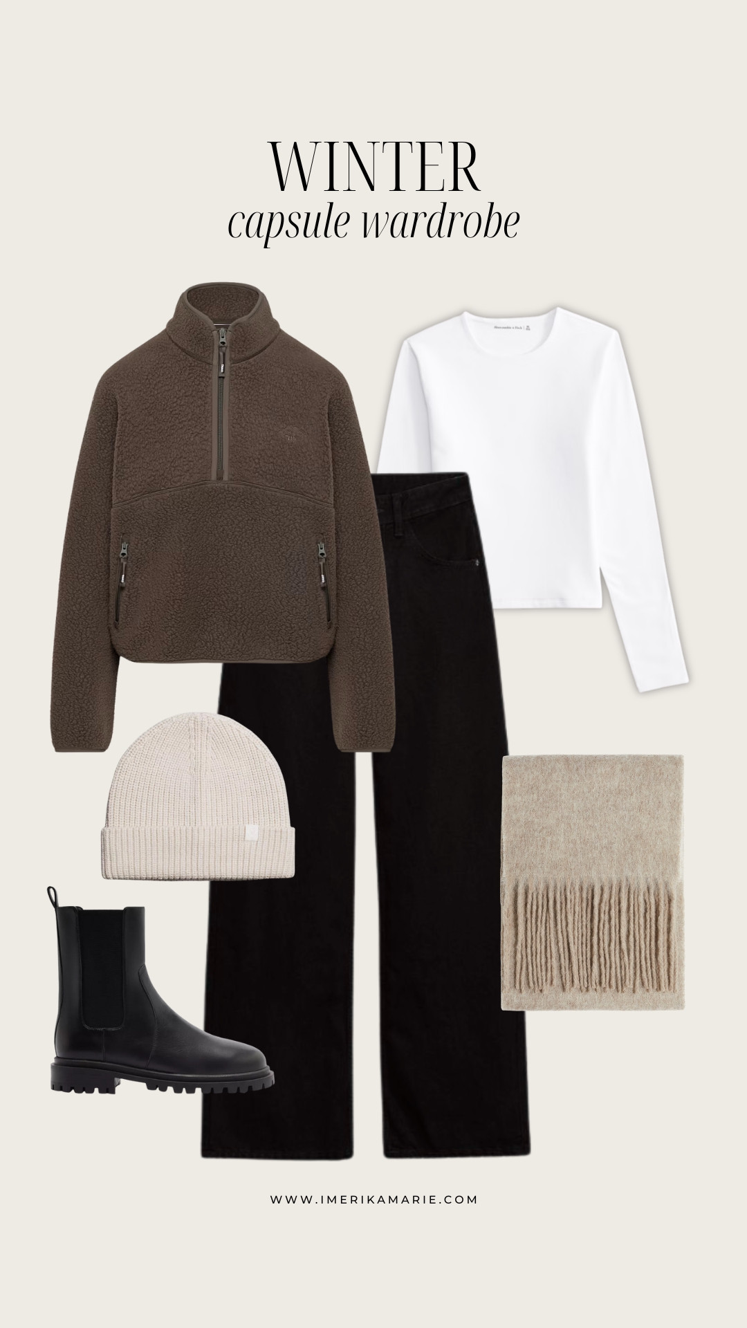 Winter Capsule Wardrobe. winter outfit. winter jeans. winter shoes. winter capsule. winter 2026. scarf. beanie. black boots. sherpa jacket. black jeans 

 

#LTKootd #LTKSeasonal #LTKPetite