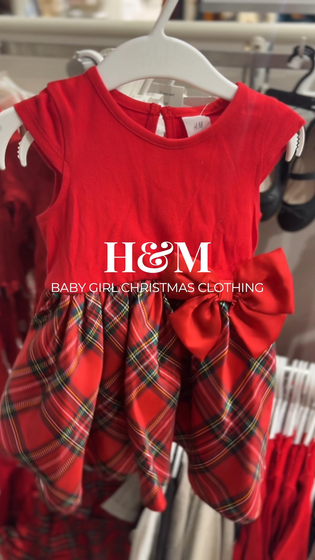 H&M, baby girl clothing, Christmas dress, baby outfit, girls dress, bow, tartan, red dress, newborn christmas

#LTKSeasonal #LTKeurope #LTKbaby