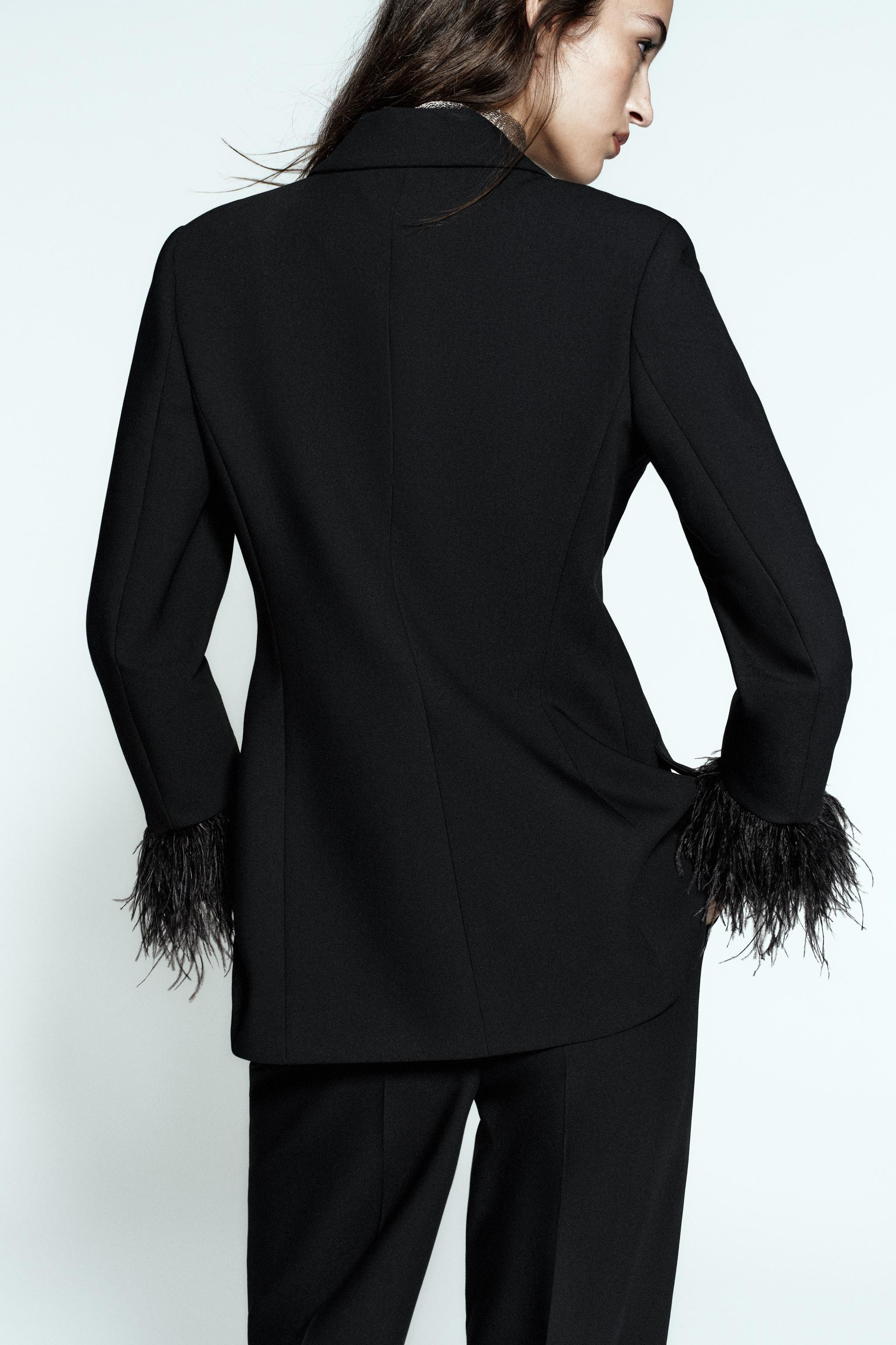 FEATHER BLAZER | Zara UK