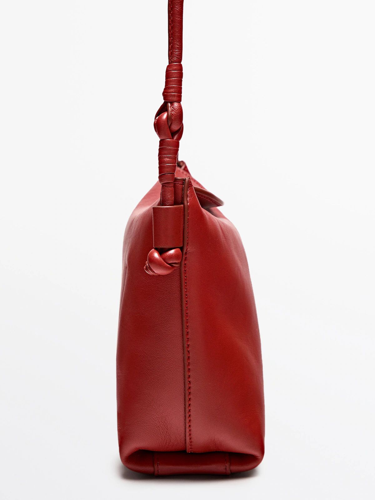 Nappa leather crossbody bag | Massimo Dutti (US)