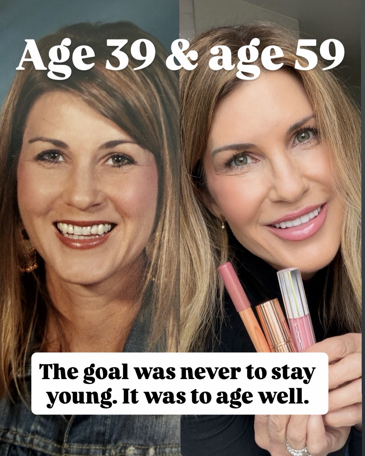 The older I get, the more I realize aging gracefully isn’t about fighting time.

It’s about
taking care of yourself,
laughing more,
worrying less about the small things,
and appreciating every season of life.



#LTKOver40 #LTKActive #LTKselfcare