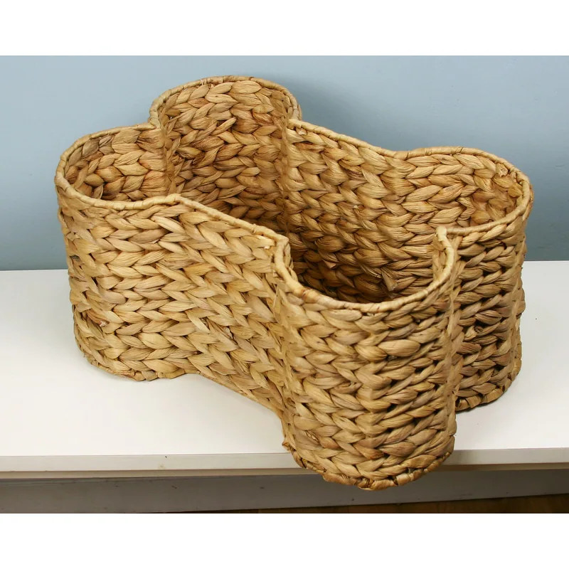 Hyacinth Bone Pet Dog Toy Basket 16"L x 11"W x 8"H - 16" x 11" x 8 | Bed Bath & Beyond