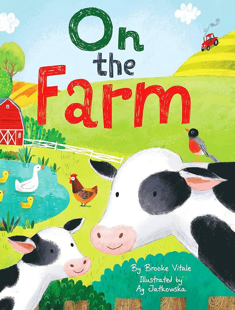 On The Farm - Children's Padded Board Book | Amazon (US)