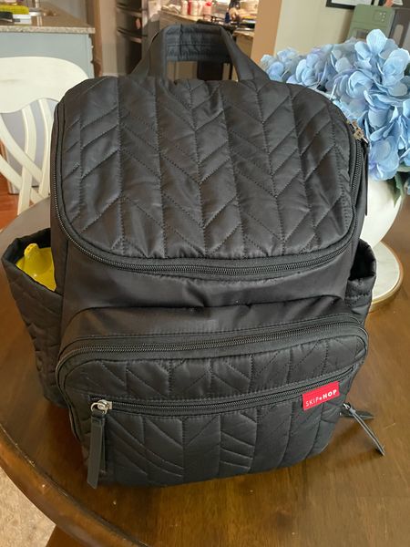 We have a new diaper bag after ours broke. Has lots of room! We are backpack diaper bag fans rather than shoulder bags. this one has lots of pockets for storage too!

#LTKkids #LTKfamily #LTKbaby