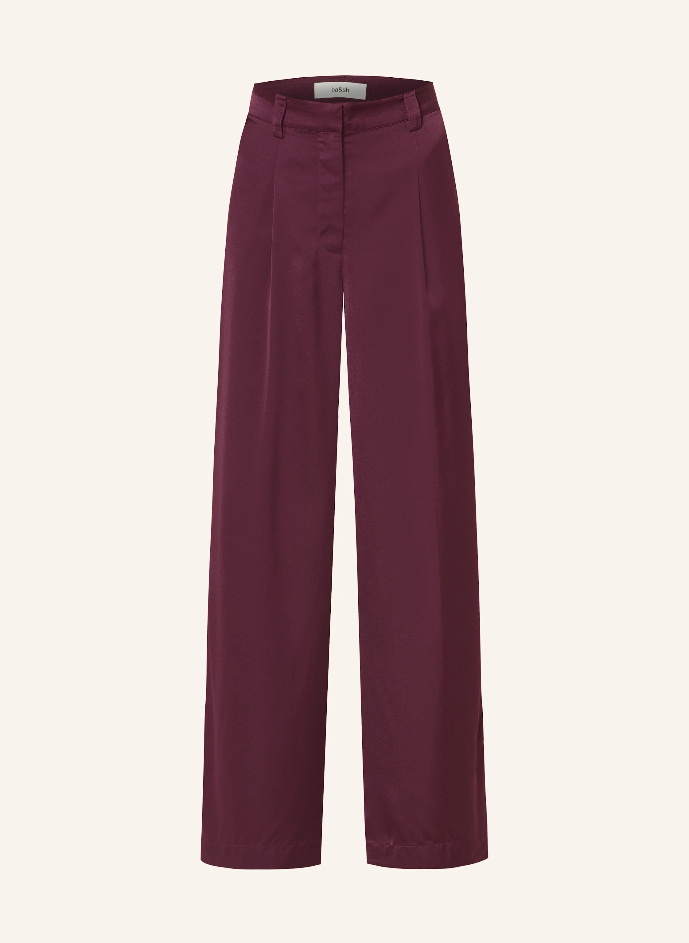 ba&sh Marlenehose CHARLY aus Satin in fuchsia | Breuninger (DACH)