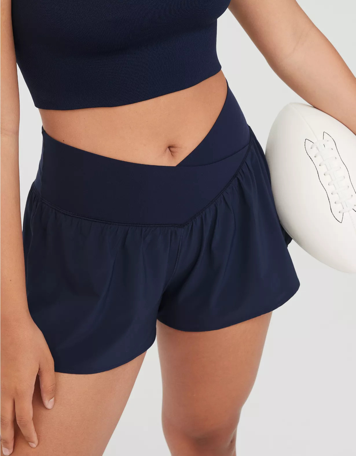 OFFLINE By Aerie Real Me Crossover Flowy Short | Aerie