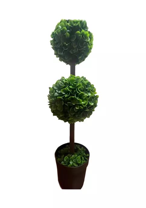 Elements 35 Inch UV Artificial Boxwood Ball Topiary | Belk