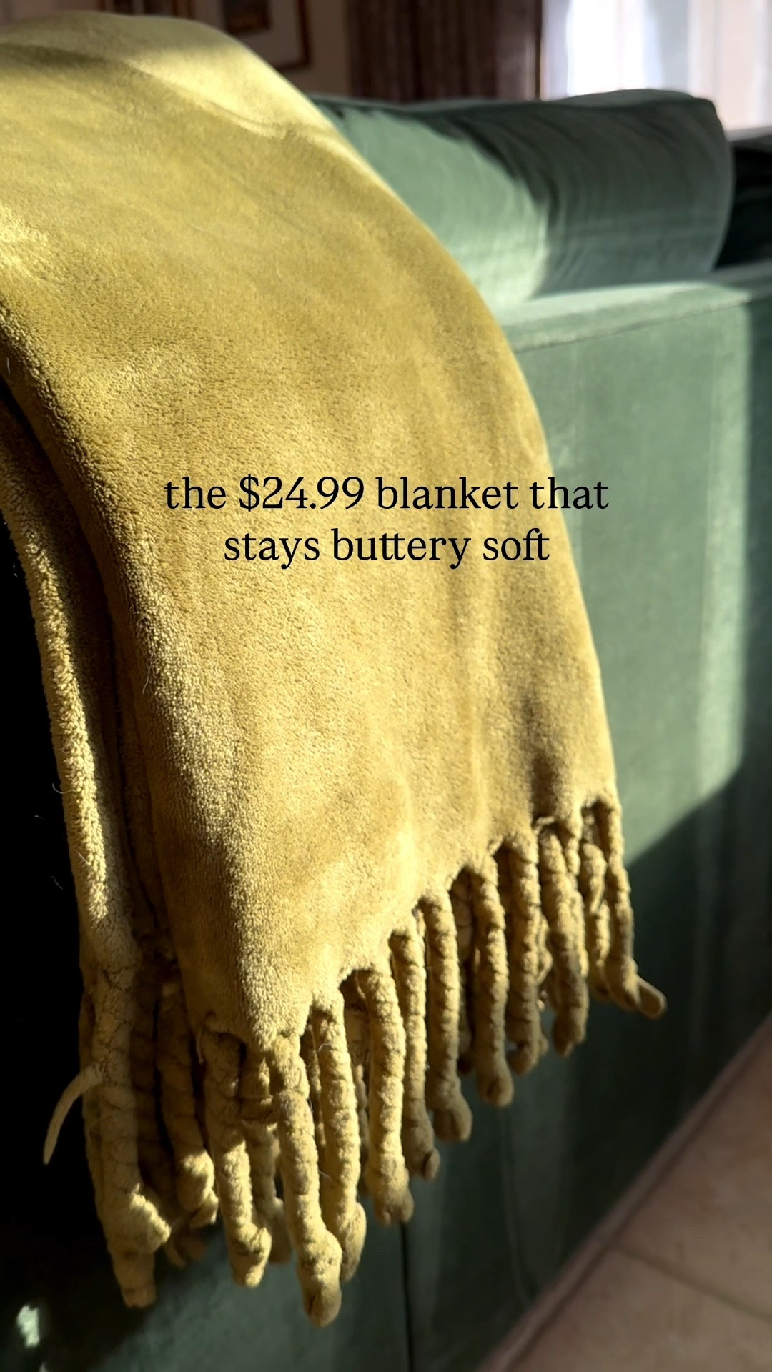 can you believe this blanket is almost 7 years old?! i’ve continuously purchased these blankets throughout the years as gifts because they are that good! they wash well and have maintained their velvet soft feel. this blanket lives on our living room couch because i know i can wash it over and over again!

this color is an older olive color, but there is another pretty green this year! 

sofa color is “essex”

#LTKSaleAlert #LTKSeasonal #LTKHome