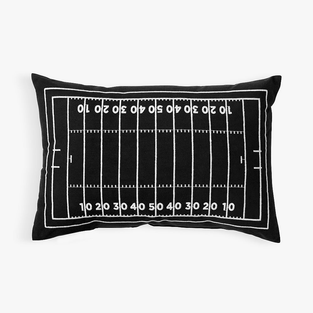 Football Field Pillow | Pottery Barn Teen