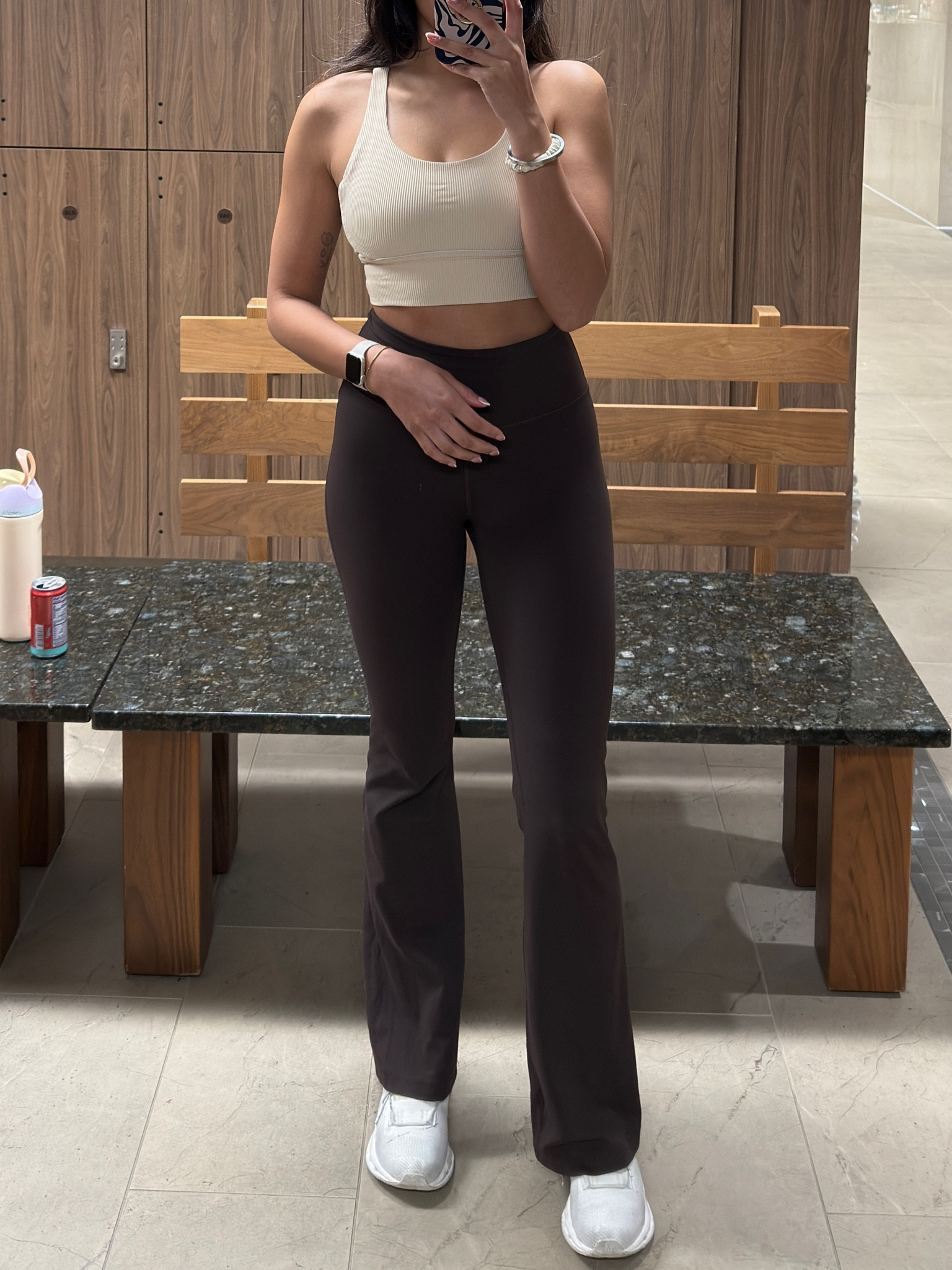 How do we feel about yoga pants to the gym?! Ive always worn them casually but seeing a trend of wearing them for strength training 

#LTKActive