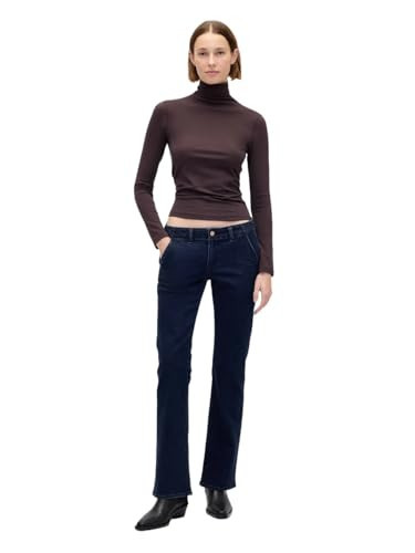 GAP Womens Long and Lean Fit Denim Jean Dark Rinse 29 | Amazon (US)